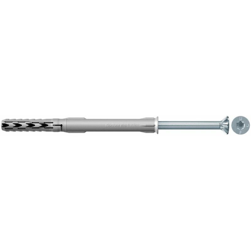 foto del prodotto fischer 46264 tasselli per albero lungo, sxr 10 x 100 t, 50 pezzi, argento, 10x100 mm