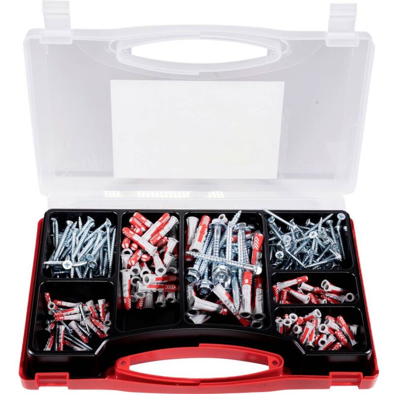 foto del prodotto fischer 577158 meister box xl set di fissaggio 210 pz.