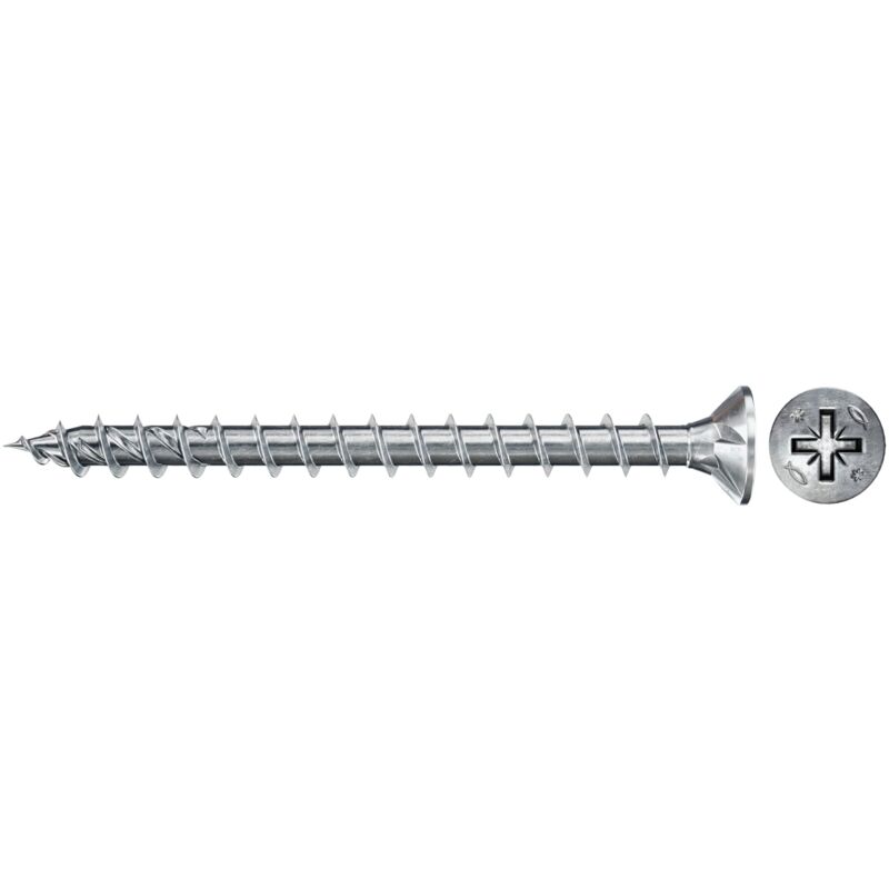 foto del prodotto fischer 670186 power fast ii 6, tutta la filettatura pozi, 4,0 x 20