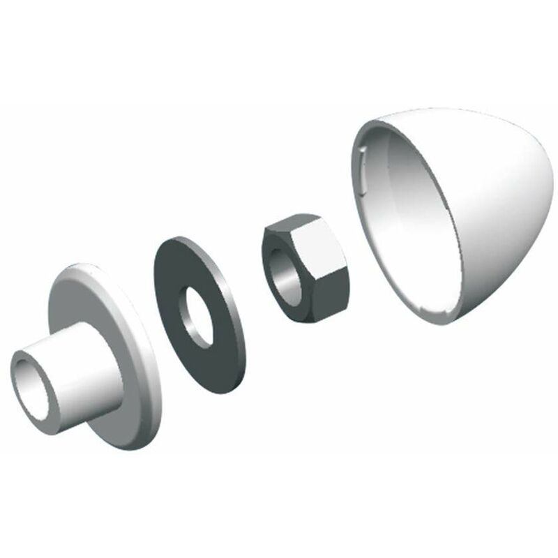foto del prodotto fischer accessorio buak m12 bianco per sanitari sospesi