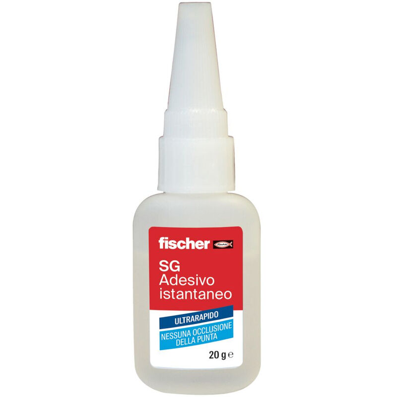 foto del prodotto fischer adesivo istantaneo sg20 colla attacca tutto 1 pz. codice prod 00508055
