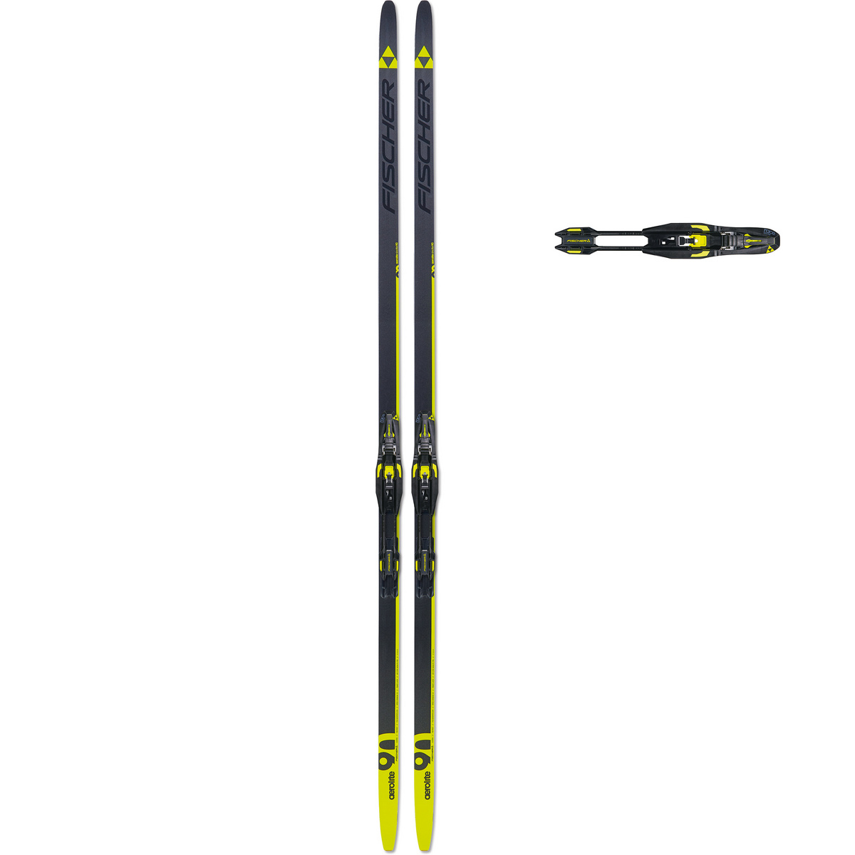 foto del prodotto fischer aerolite skate 90 med bdg race skatingset 23 24