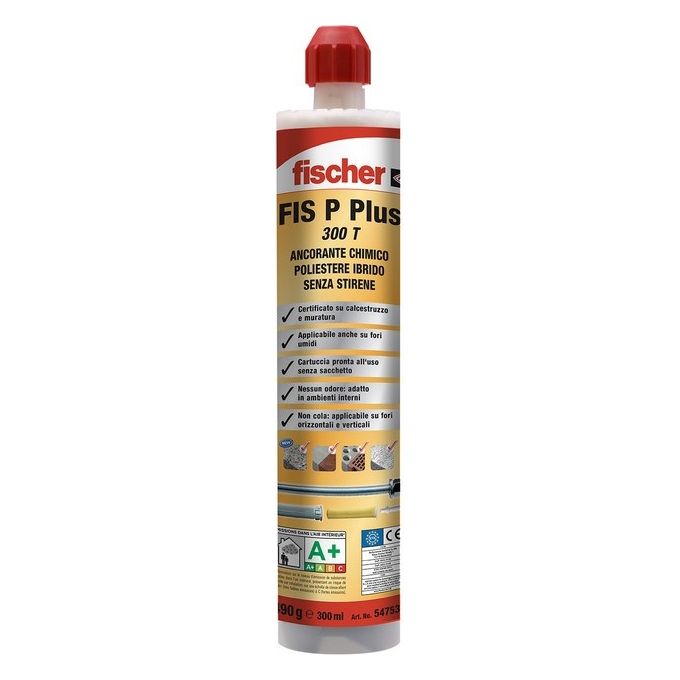 foto del prodotto fischer ancorante chimico pe 300 sf