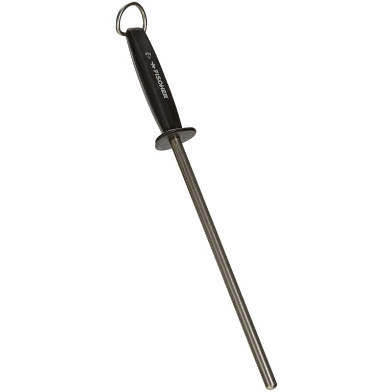 foto del prodotto fischer bargoin 9 inch round sharpening steel, diamond coating by fischer bargoin