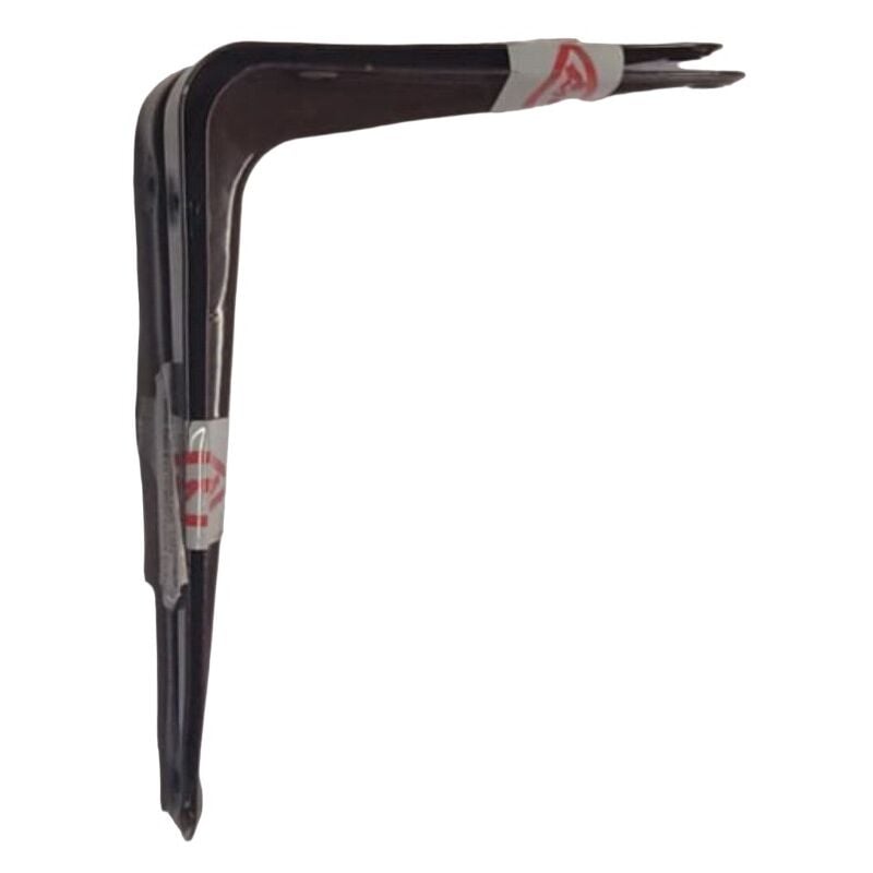 foto del prodotto fischer coppia reggimensole nervate per arredo casa 200x250mm colore marrone