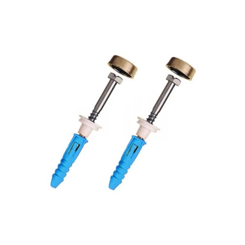 foto del prodotto fischer fermo wc s8rd testa scanalata in ottone 6x85, per coppia