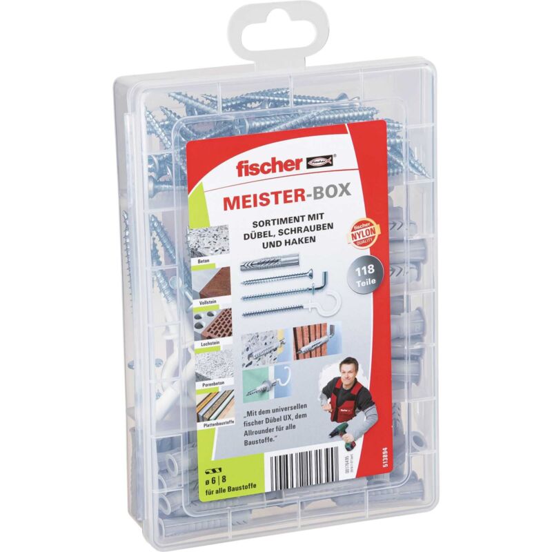 foto del prodotto fischer ganci a vite meisterbox ux