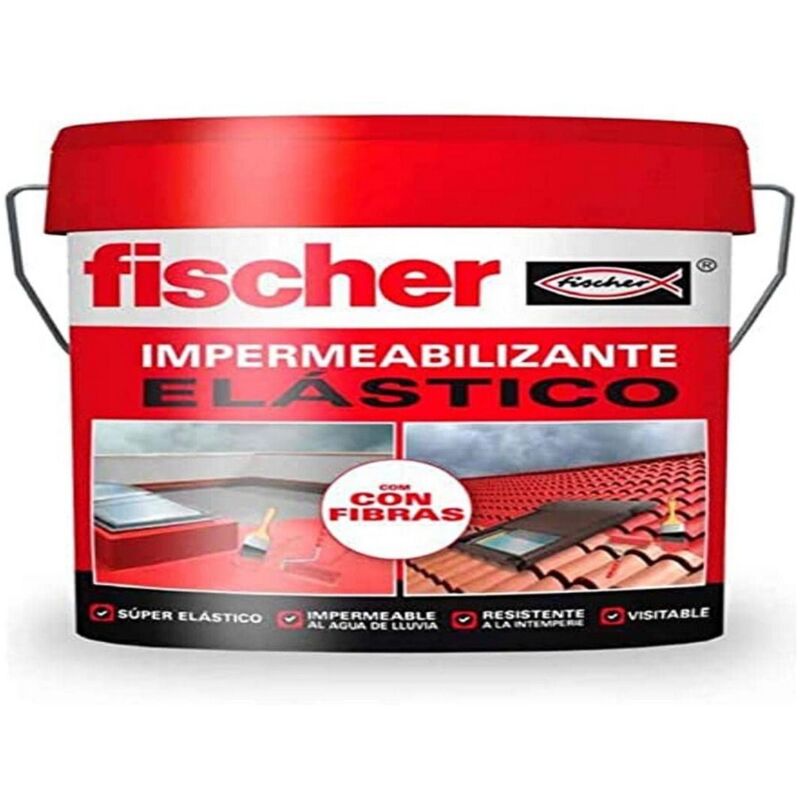 foto del prodotto fischer impermeabilizzazione 548713 multicolore terracotta plastica 4 l