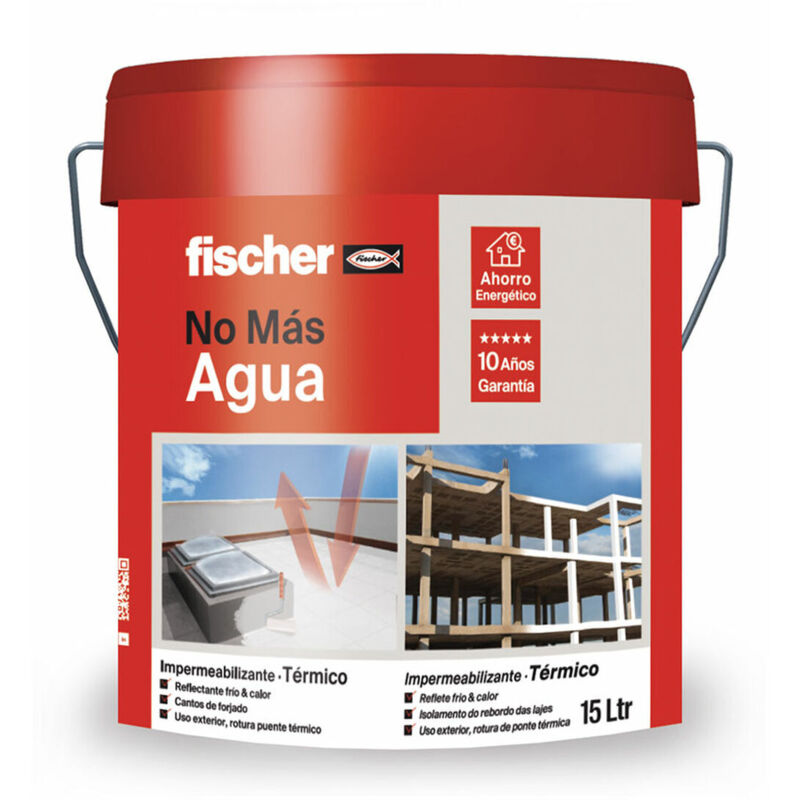 foto del prodotto fischer impermeabilizzazione ms bianco 15 l