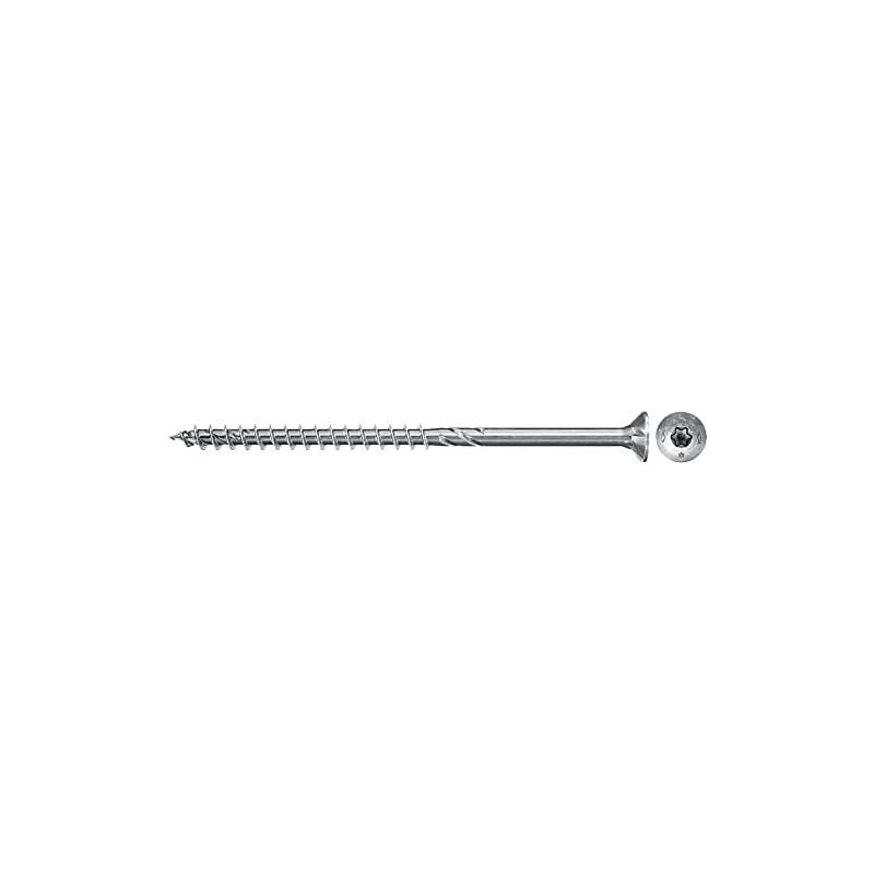 foto del prodotto fischer power fast ii scatola de viti speciali per legno 5x80mm, per avvitare de legno, collegare de legno massiccio o fissare parti al legno