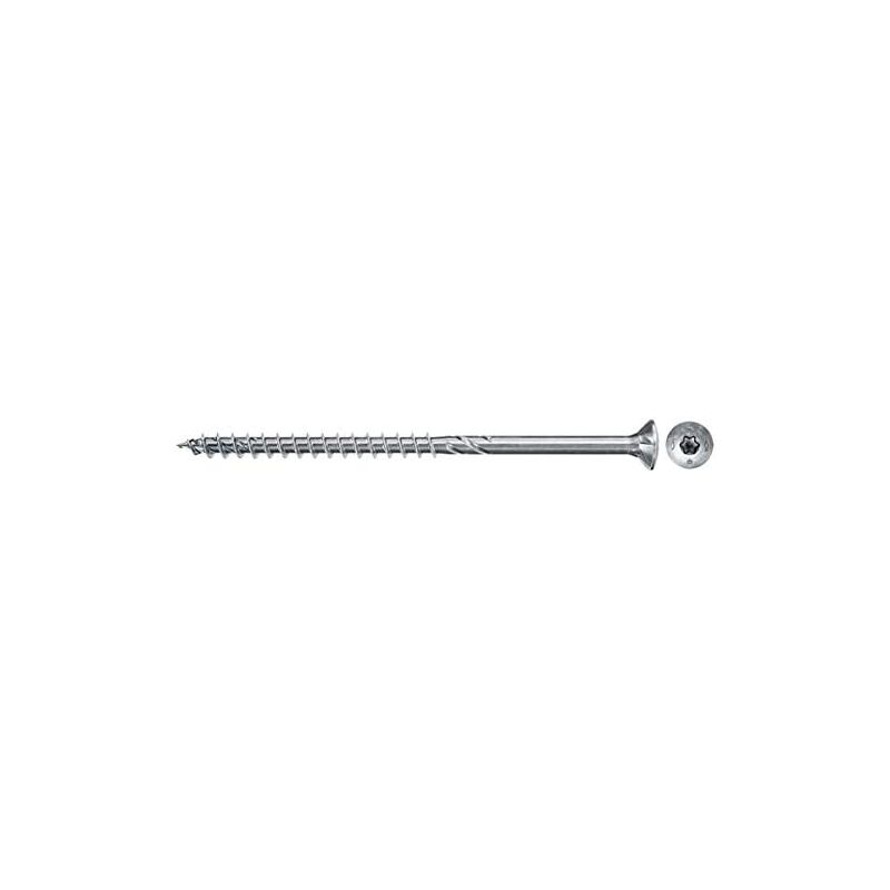 foto del prodotto fischer power fast ii scatola de viti speciali per legno 6x120mm, per avvitare de legno, collegare de legno massiccio o fissare parti al legno