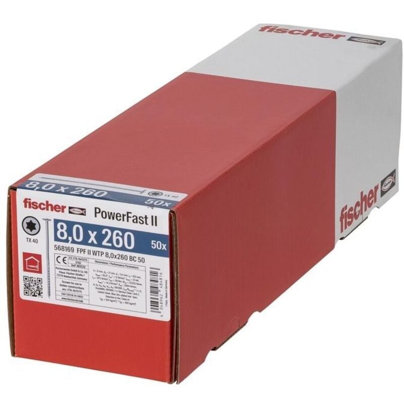 foto del prodotto fischer powerfast ii 8.0x260 tk tx tg blvz 50