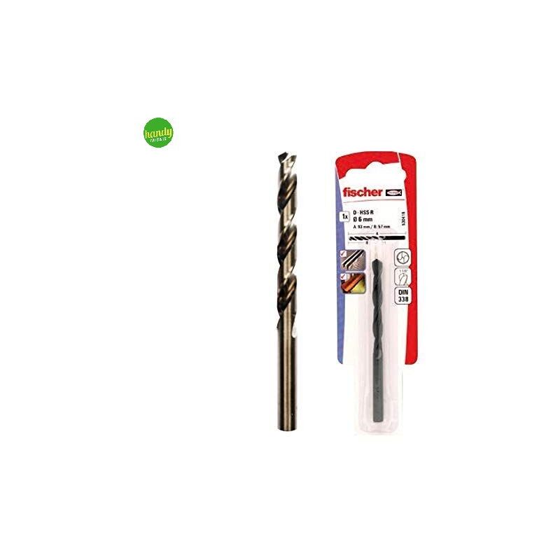 foto del prodotto fischer punta trapano metallo hss cobalto 5k 5 mm punta in carburo lunghezza 86 mm
