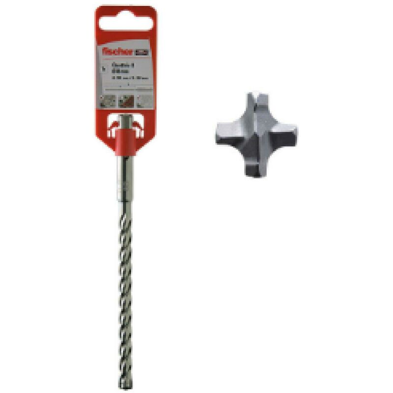 foto del prodotto fischer sds plus quattric ii 8 100 165 punta in acciaio a 4 taglienti 00549988
