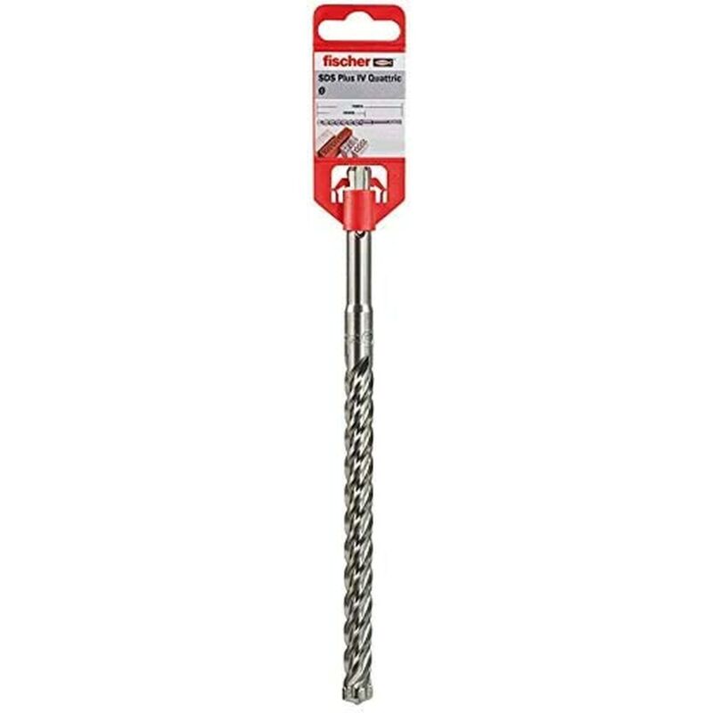 foto del prodotto fischer set di trapani quattric ii sds plus acciaio 10 x 455 mm
