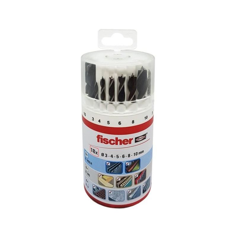 foto del prodotto fischer set punte assort 3 4 5 6 8 1