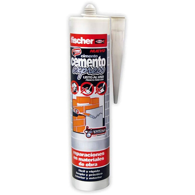 foto del prodotto fischer sigillante adesivo 512348 cemento grigio scuro 310 ml