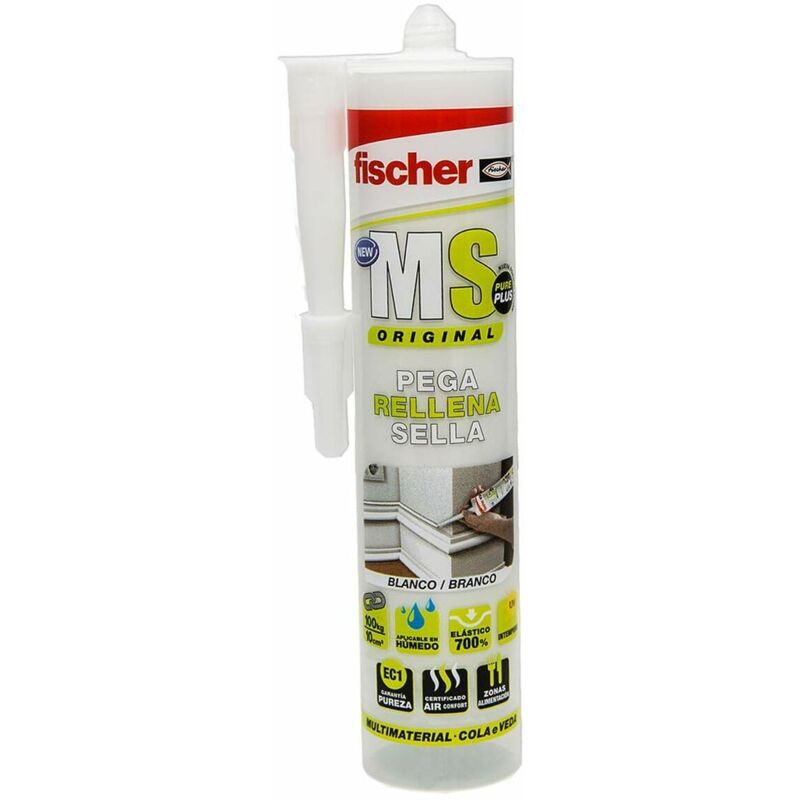 foto del prodotto fischer sigillante adesivo ms bianco 290 ml