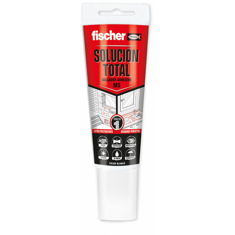 foto del prodotto fischer sigillante adesivo ms total bianco 80 ml