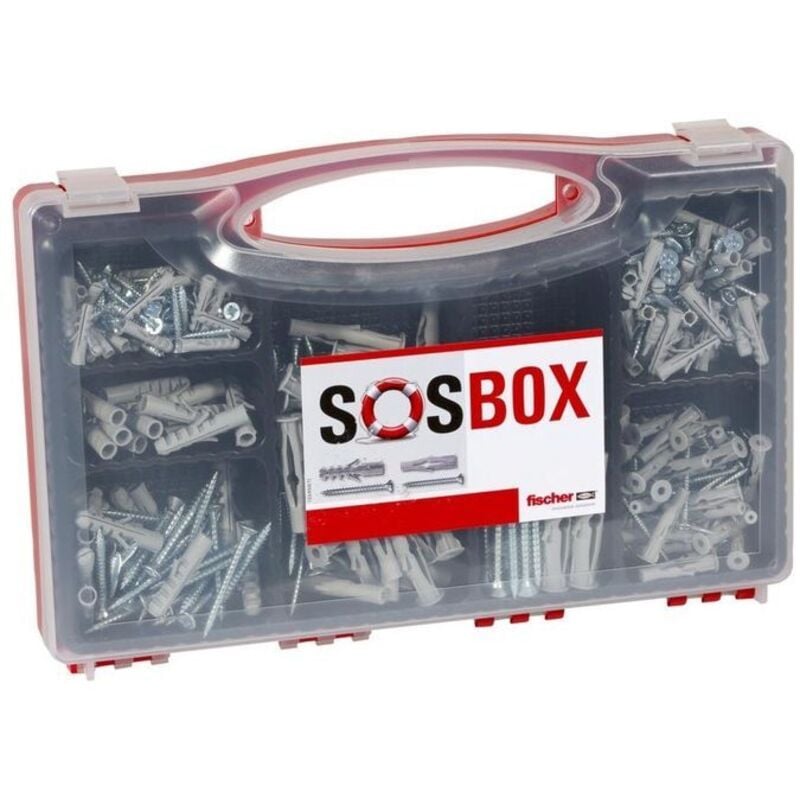foto del prodotto fischer sos-box plug s-fu set tasselli e viti