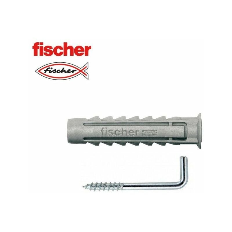 foto del prodotto fischer sx 5x25mm punte con alcayata blister 10 unit 567843