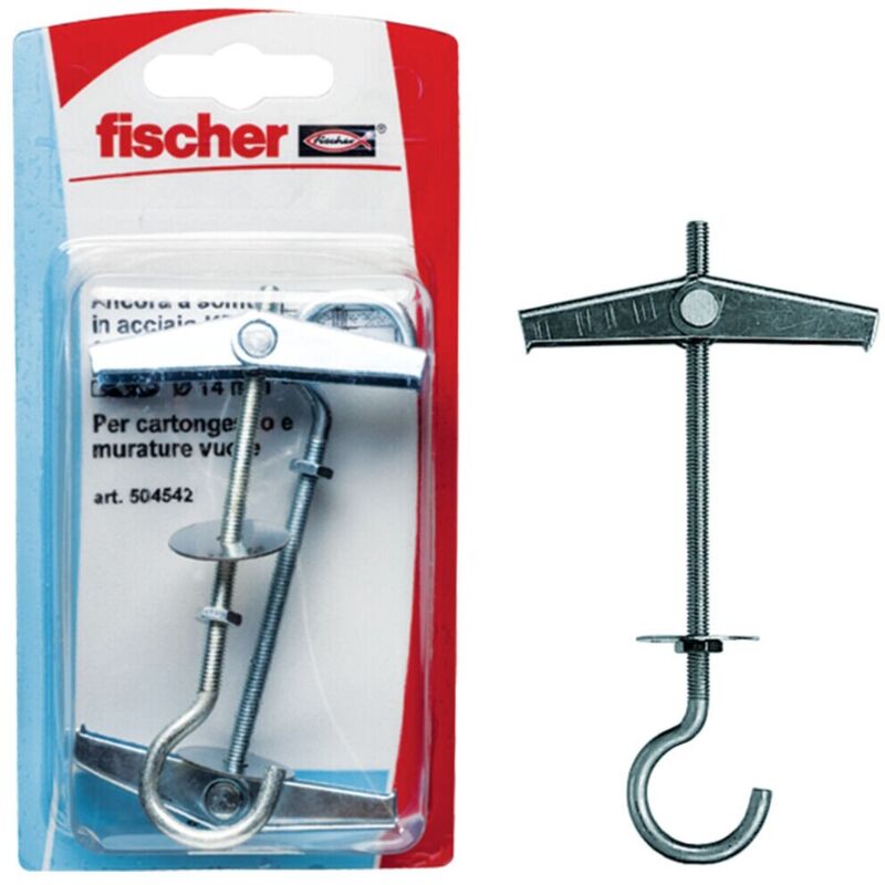 foto del prodotto fischer - tasselli ancora kd 4 k per soffitti e lastre 2 pz.