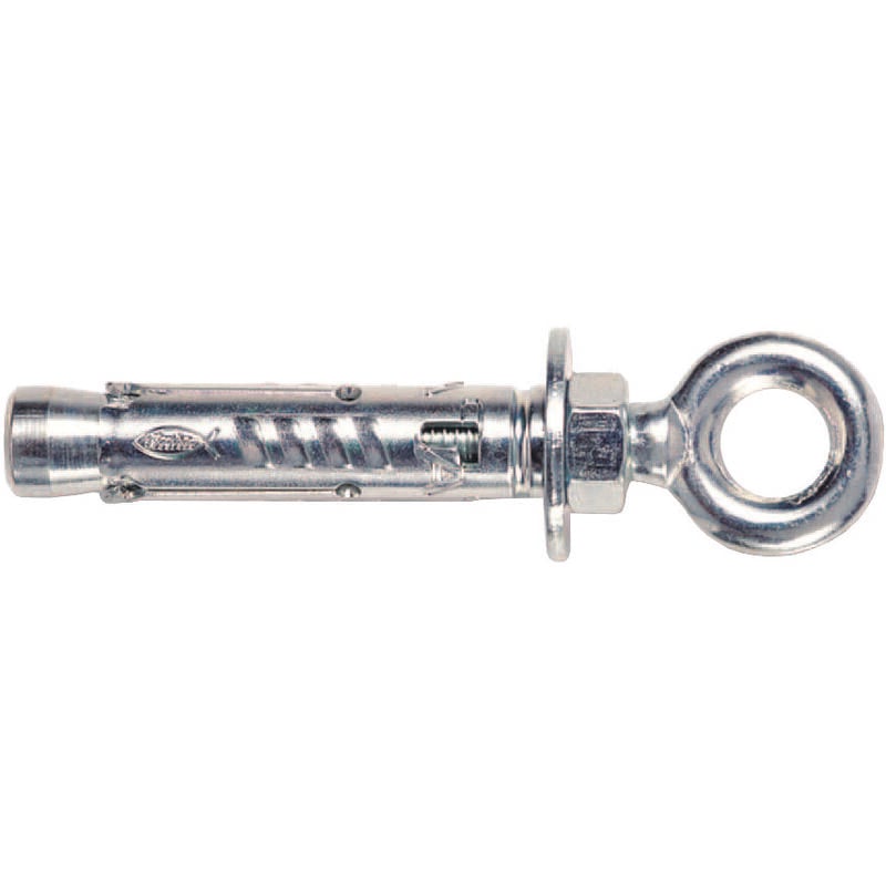 foto del prodotto fischer tassello in acciaio con occhiolo chiuso tam mm.8 ma x mm.56 foro occhio mm.12