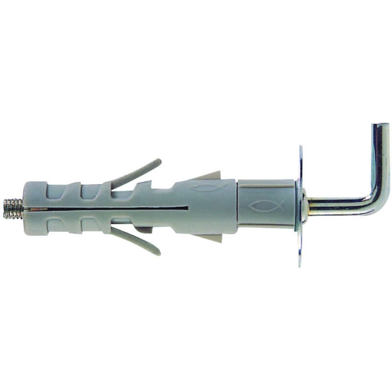 foto del prodotto fischer - tassello in nylon prolungato con gancio medio sb - sb 12/l2 ø mm.12x57 gancio mm.16