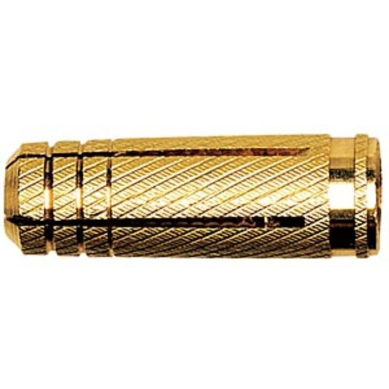 foto del prodotto fischer tassello in ottone ms 4 x 15 15 mm 5 mm 26424 100 pz.