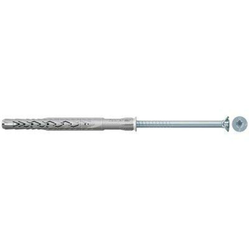 foto del prodotto fischer tassello nylon prolungato sxrl wt vite tsp cava tx sxrl 10x160 wt cf pz 50 1 confezione