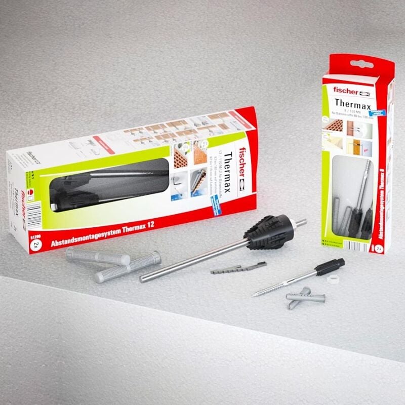 foto del prodotto fischer thermax m16 12 170 sistema di fissaggio termicamente isolato per carichi pesanti applicati a distanza in presenza di isolamento a cappotto