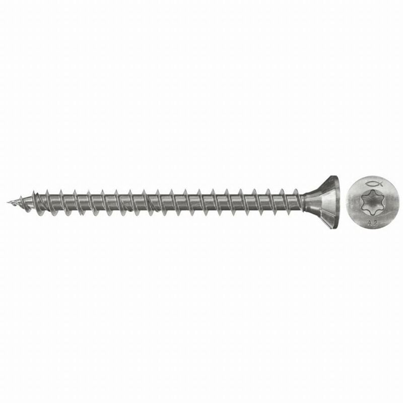 foto del prodotto fischer viti per legno power fpf st 4,5 x 50 a2f confezione da 200 657063