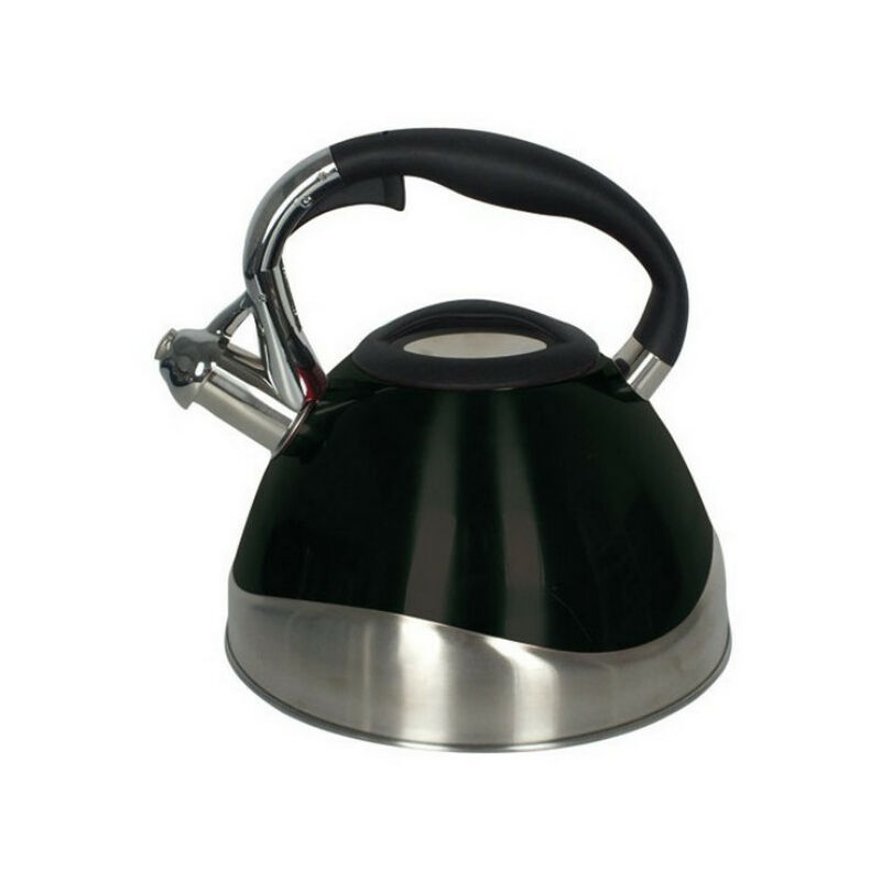 foto del prodotto fischietto bollitore 3l nero 11656 kela line