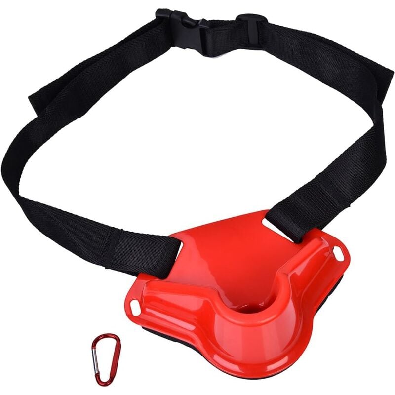 foto del prodotto fishing fighting belt adjustable fishing rod holder belt durable plastic fishing rod holder belt