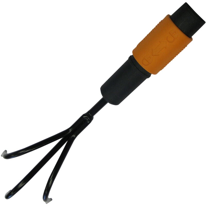 foto del prodotto fiskars 1000685 coltivatore quikfit 33 cm in acciaio al carbonio per manici m e l