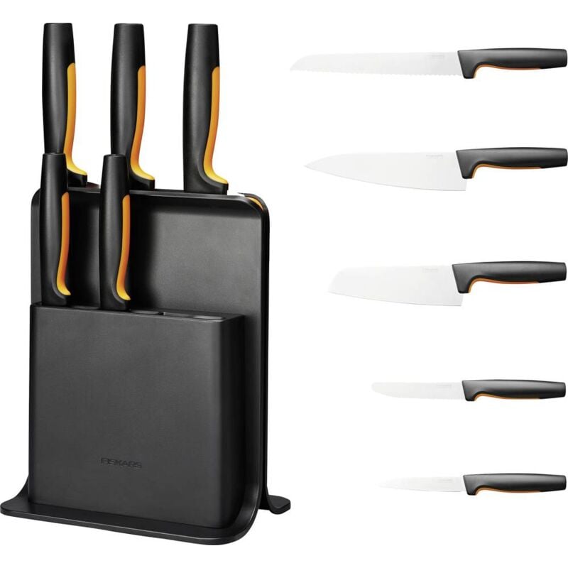 foto del prodotto fiskars 1057554 blocco lame functional form con 5 lame, plastica