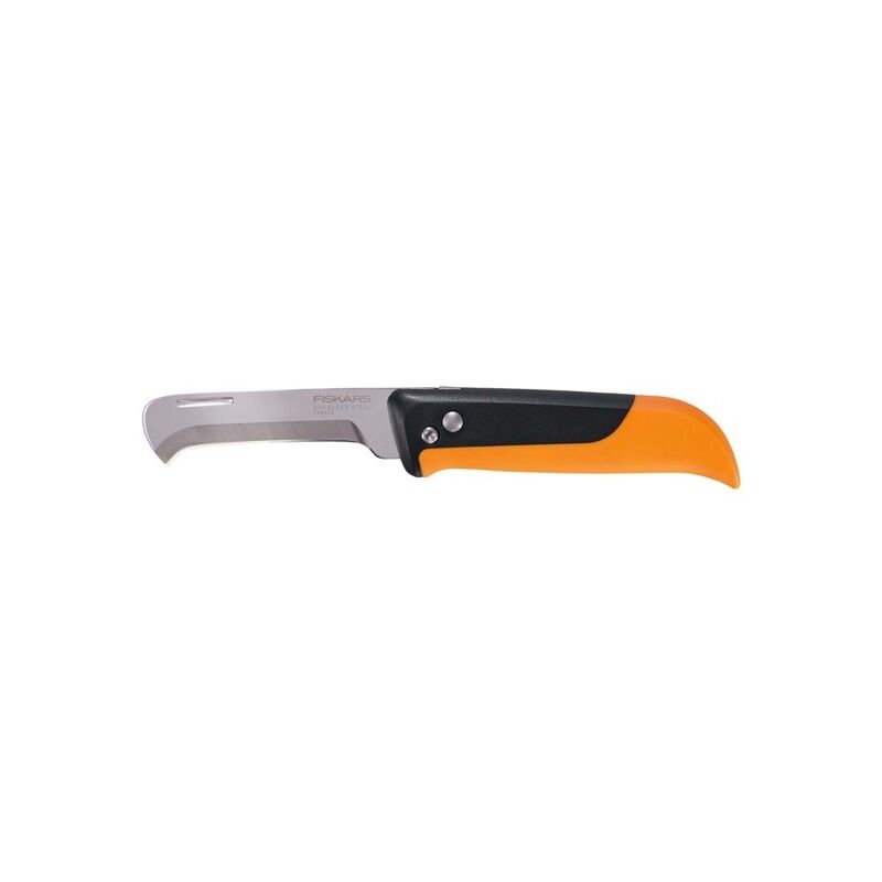 foto del prodotto fiskars coltello a serramanico 18 cm. per giardinaggio