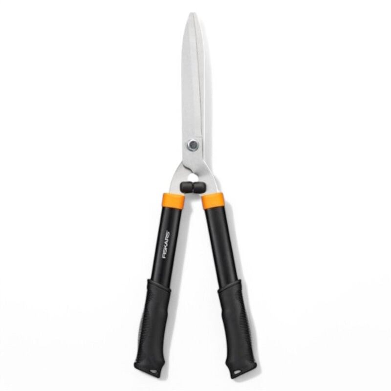 foto del prodotto fiskars forbice cesoia 55 cm con lame in acciaio temperato e una impugnatura robusta per siepi e cespugli hs21 solid