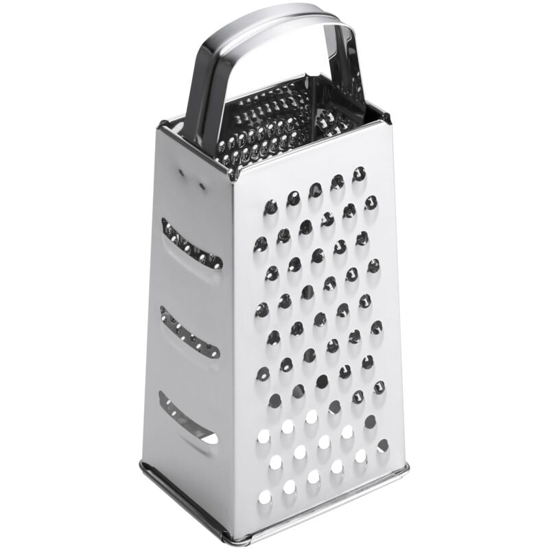 foto del prodotto fiskars grattugia, 4 lati, acciaio inossidabile, altezza 23 cm, essential, argento, 1065589