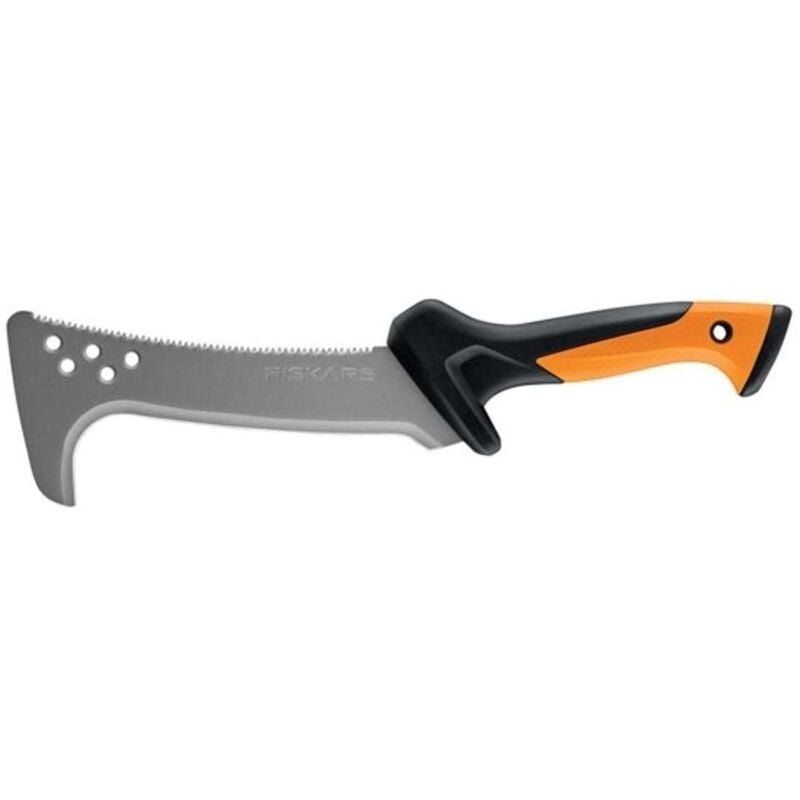 foto del prodotto fiskars - roncola lama uncino profilo liscio/dentato cm 54 - gr. 760