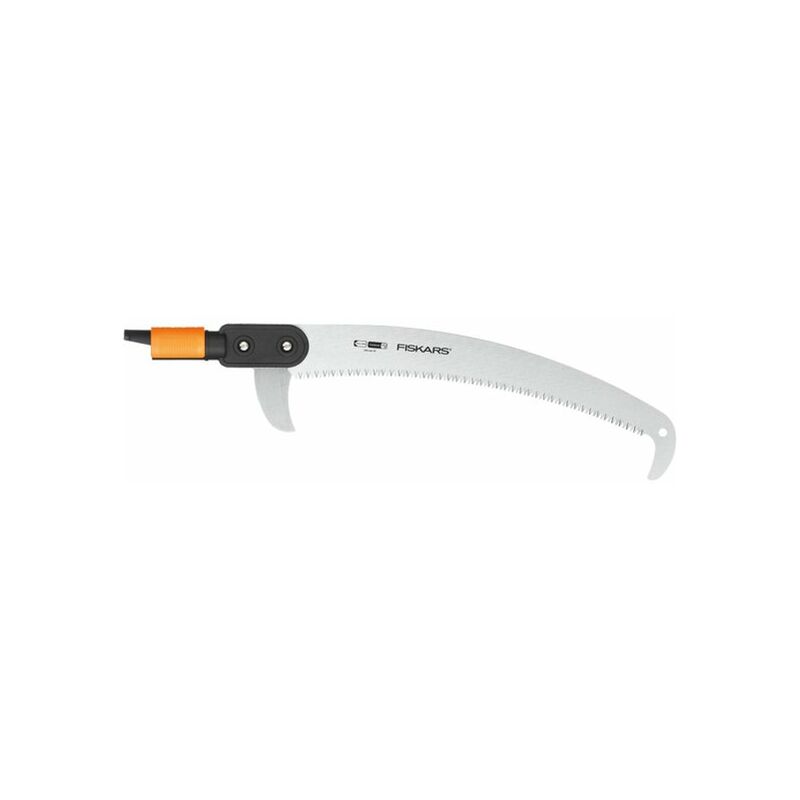 foto del prodotto fiskars sega curva per taglio rami compatibile con manico telescopico