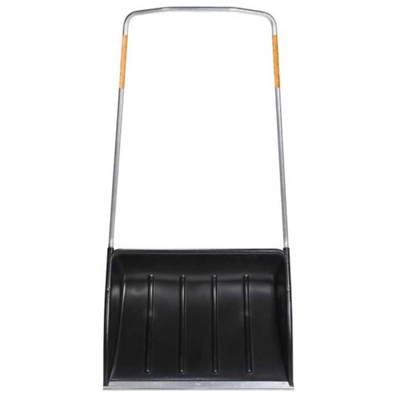 foto del prodotto fiskars snowxpert spazzaneve 74 cm nero e arancione testa plastica manico alluminio