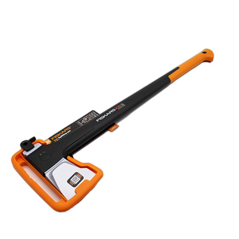 foto del prodotto fiskars splitting axe l x series xseries x32 820mm black orange 1069108 