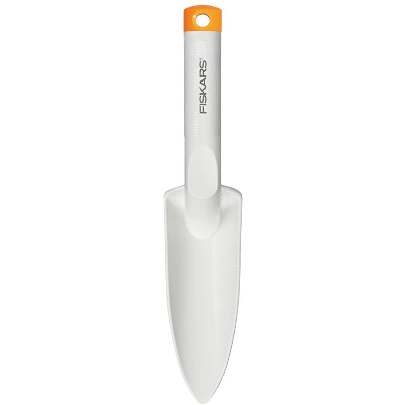foto del prodotto fiskars trapiantatore per piantare e trapiantare, lunghezza 29,1 cm, bianco arancione, fibercomp acciaio di qualit , light, 1027033