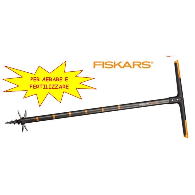 foto del prodotto fiskars trivella quikdrill m piantabulbi scavo mm. 150