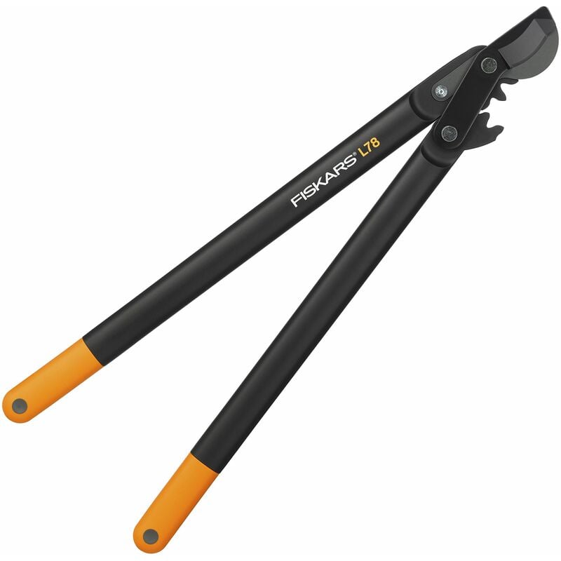 foto del prodotto fiskars troncarami powergear ii con lame bypass per legno verde, rivestimento antiaderente, diametro di taglio 5 cm, acciaio temprato, lunghezza 