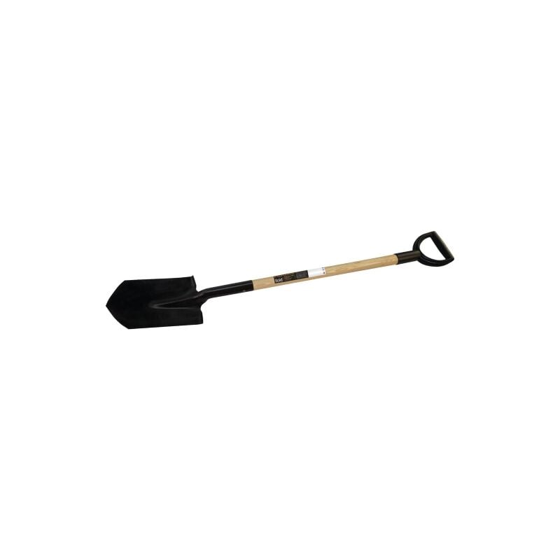 foto del prodotto fiskars vanga a punta per terreni duri e sassosi, lunghezza 108.5 cm, manico in legno, lama in acciaio, nero, solid, 1014816