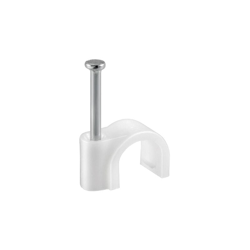 immagine 0 del prodotto fissacavi pvc c chiodo mm.8 conf.60 pz.