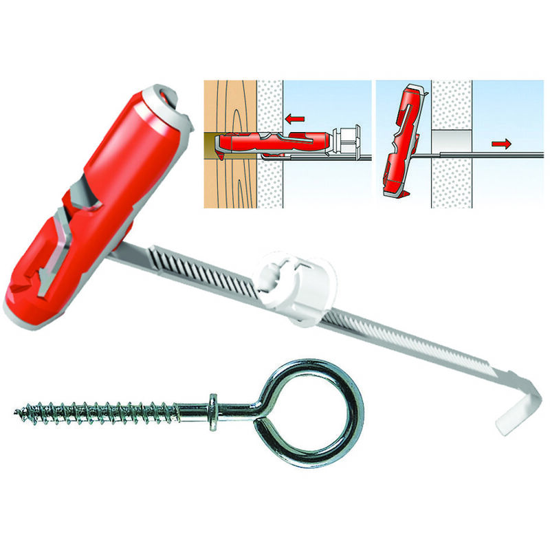 foto del prodotto fissaggio basculante in nylon duotec 10o mm.10