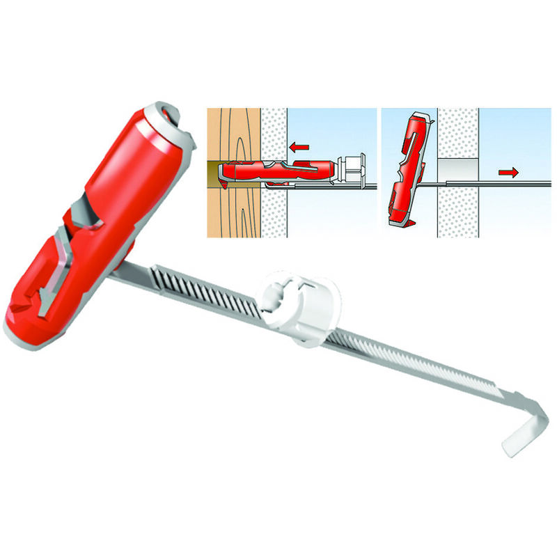 foto del prodotto fissaggio basculante in nylon duotec mm.10